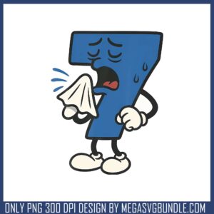 Funny sick seven halloween png, six seven meme​ png, halloween png