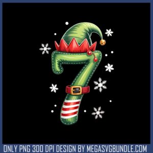Seven meme santa hat design png, six seven funny png, christmas png